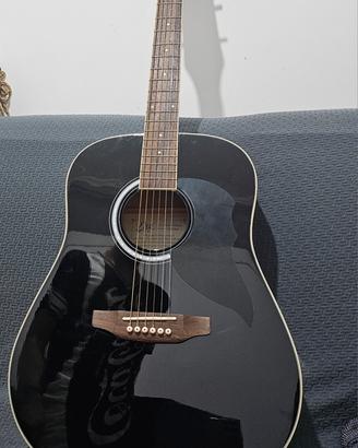 chitarra acustica eko ranger 6 eq nera