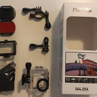 Kit accessori per action cam MILOX Mini Up nuovo 