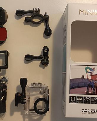 Kit accessori per action cam MILOX Mini Up nuovo 