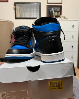 Air Jordan blu e nere