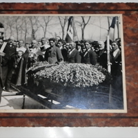 Fotografia anni'20 funerale in Bassano