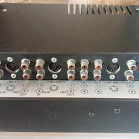 Coppia giradischi  Lenco e mixer Perser vintage