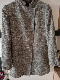 cappottino bianco e nero s zara