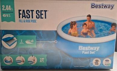 piscina Bestway con filtro, fast set