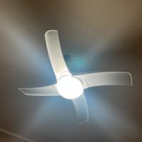 Ventilatore a soffitto con luce LED