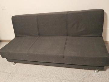 Divano letto grigio scuro 