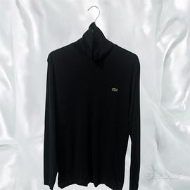 Maglione a girocollo Donna Lacoste nero,Taglia 4