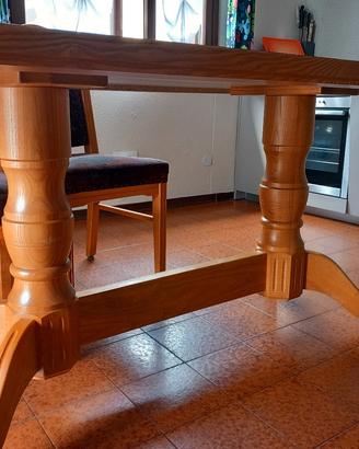 tavolo 80x180 e 6 sedie