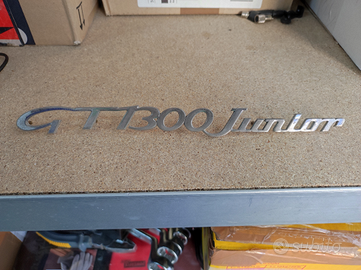 Scritta Alfa Romeo GT 1300 Junior