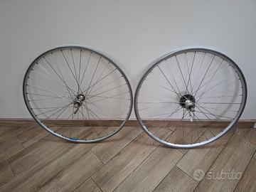 Coppia Ruote Vintage Bici da corsa