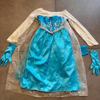 VESTITO DI CARNEVALE DISNEY ELSA FROZEN