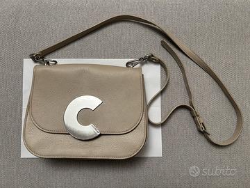 Borsa donna Coccinelle in pelle beige