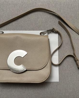 Borsa donna Coccinelle in pelle beige