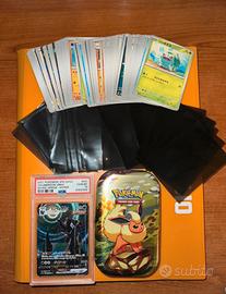 Lotto Pokémon 151 + Album Binder + PSA
