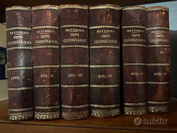 Trattato di Diritto Giudiziario Civile L MATTIROLO