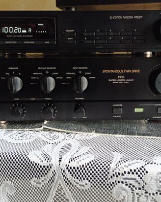 Amplificatore+Radio Stereo SONY TA-F210+ST-S110...