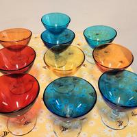 Coppe gelato colorate – set da 10 pezzi