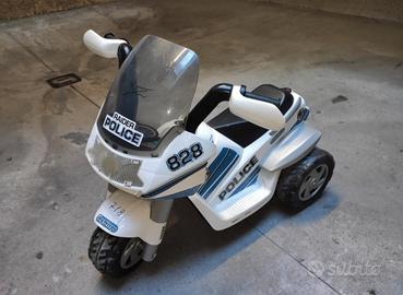 Moto Elettrica Polizia Peg-Perego
