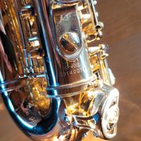 Sax soprano "piccolo" Si♭ come nuovo, comple
