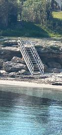 Scala in ferro zincato