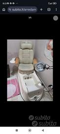 Sedia pedicure estetista