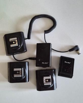 Kit Trigger Flash Wireless 2 Trasm +3 Ricev