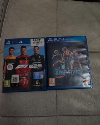  F1 22 e Jump force per Ps4