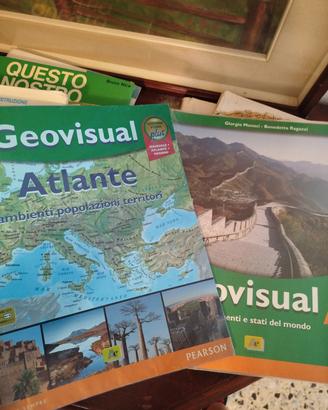geovisual 3 continenti e stati del mondo atlante