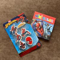 Set Gomme Spider-Man + Mini Libro da Coloreare