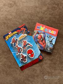 Set Gomme Spider-Man + Mini Libro da Coloreare
