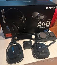 Astro a40 + mixamp pro + adattatore ps4/ps5