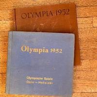 2 x Album figurine OLYMPIA 1952 COMPLETE card s