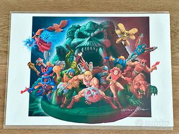 Stampa autografata Masters of the Universe