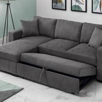 divano  angolare letto estraibile Contenitore 