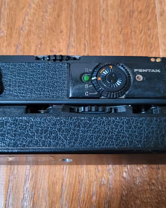 Pentax LX motor drive + battery pack LX