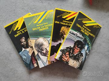 Vintage Giallo d'azione Mondadori anno 1981/2