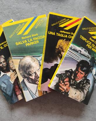 Vintage Giallo d'azione Mondadori anno 1981/2