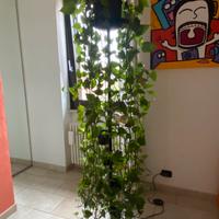 Lampada a piantana porta vasi e piante