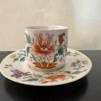 Ginori antiche tazzine caffe decoro tulipano