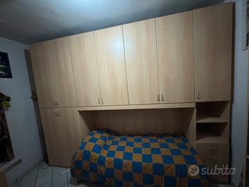 Cameretta con armadio a ponte