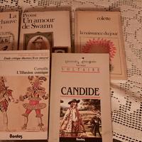 5 libri di autori francesi in lingua originale