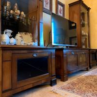 Salotto Mobili salone arredo soggiorno con vetrine