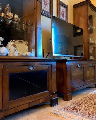 Salotto Mobili salone arredo soggiorno con vetrine