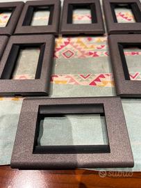 placche bticino living in metallo