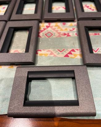 placche bticino living in metallo