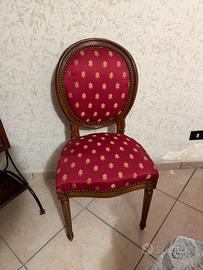 Sedia stile barocco/impero