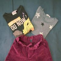 Set 2maglie+Shorts bambina