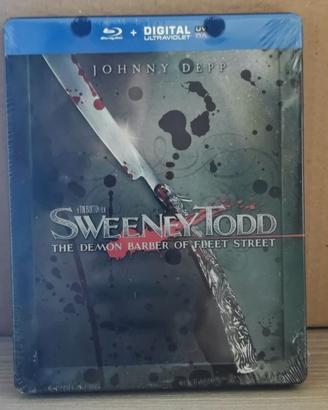 Sweeney Todd Steelbook nuova e sigillata LIMITED