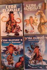 L'era glaciale (quattro serie) in DVD originali 