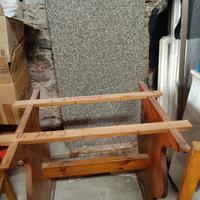 tavolo e sedie marmo